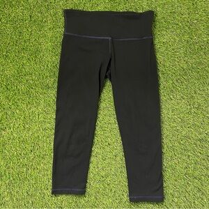 Lululemon Athletica Black Capris